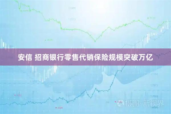 安信 招商银行零售代销保险规模突破万亿